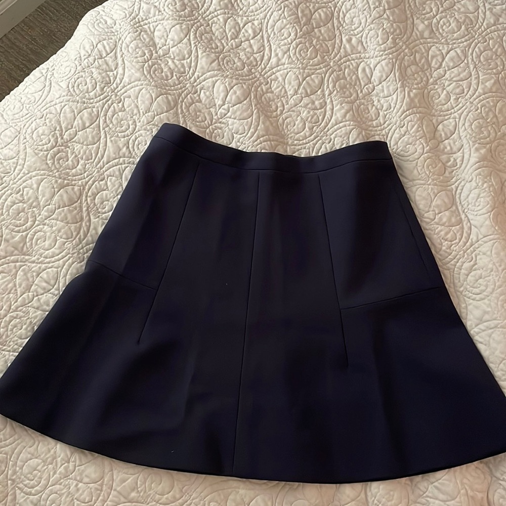 J Crew navy skirt